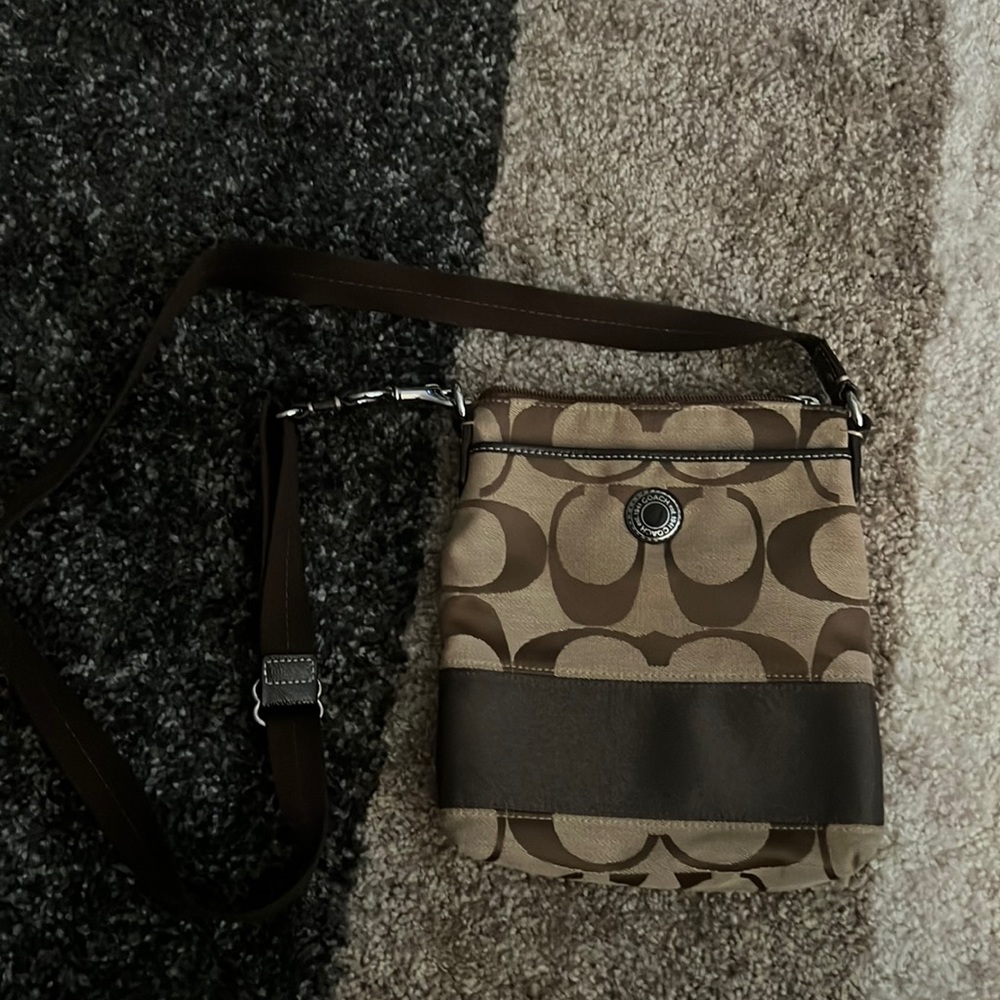 Coach cross body bag